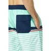 U.S. POLO ASSN. Stripe Swim Shorts Fresh Mint LG