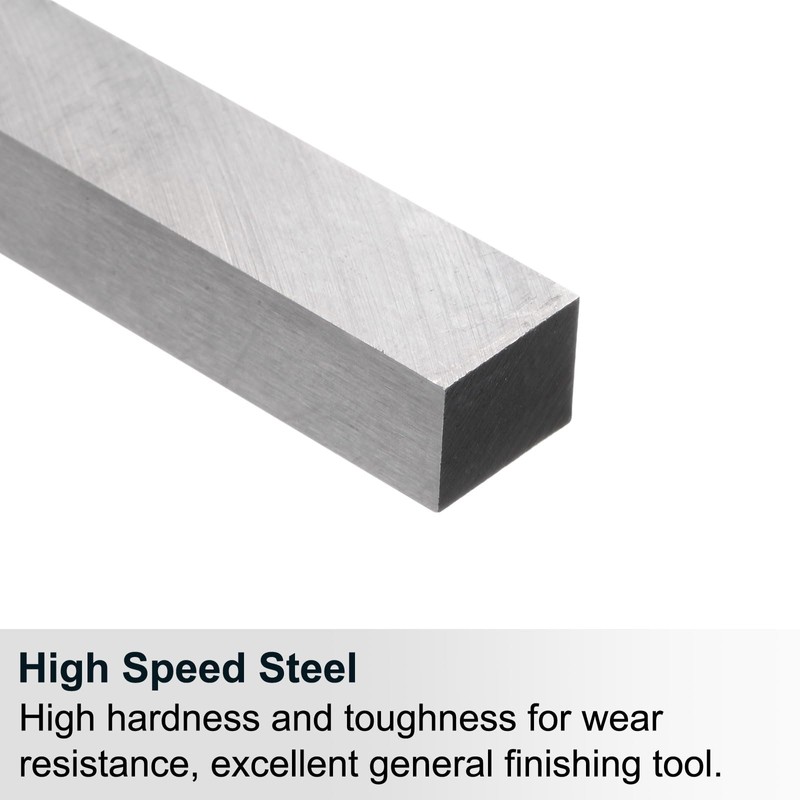 sourcing map Lathe Tool Bit 8mm x 10mm x 200mm,