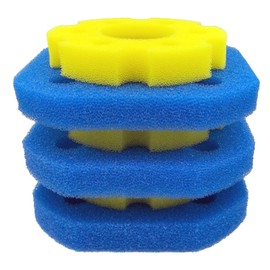 Replacement Sponge Filter Media Pad for Polar Aurora CPF-250, CPF-180, 10000L Pressure Pond Filters, Compatible with VIVOHOME/VIVOGROW 2380 GPH/2630 GPH, Goplus 10000 L/H Aquarium Filter Sponge Foam。