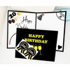 Sumerk 1 Pack Happy 20th Birthday Card Cheer to 20th