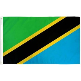 Flag of Tanzania 3x5 ft Country Nation Africa Tanzanian Kilimanjaro Republic of