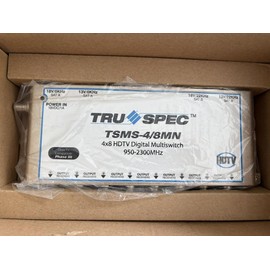 4X8 Powered Multi-Satellite Switch for Shaw OR DIRECTV with LED