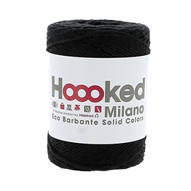 Eco Barbante Milano Cotton Yarn - 204m, 200g (Noir)