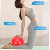 BIUDECO 2pcs PVC Pilates Ball for Strength Yoga Exercise Ball
