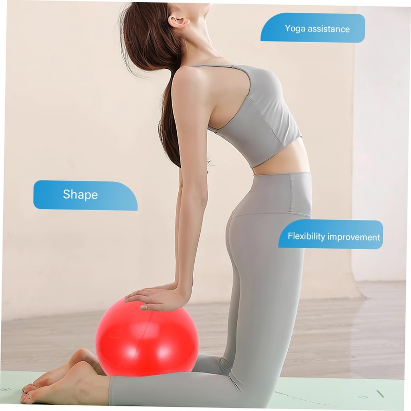 BIUDECO 2pcs PVC Pilates Ball for Strength Yoga Exercise Ball