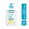 Limpiador facial Garnier skin active express aclara anti imperfecciones 250ml
