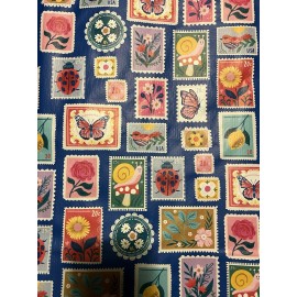 TJX Shopping Gift Bag VALENTINES  DAY SWEET FOREVER STAMPS Reusable Big Tote