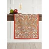 Maison d' Hermine Kashmir Paisley 100% Cotton Table Runner Farmhouse