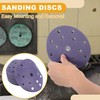Partuto 50 Pcs 6" 15 Hole 600 Grit Universal Sanding