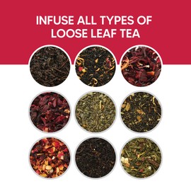 HIC Kitchen Premium Tea Strainer,18/8 Stainless Steel Double-Ear Conical Mesh Filter, Set of 2, 3-Inch Extra-Fine Loose Tea Infuser, Universal Fit for Mugs and Cups for Black Green Oolong Herbal Tea