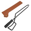 Fireplace Tongs Fire Pit Charcoal Clip Stainless Steel Grill Tongs