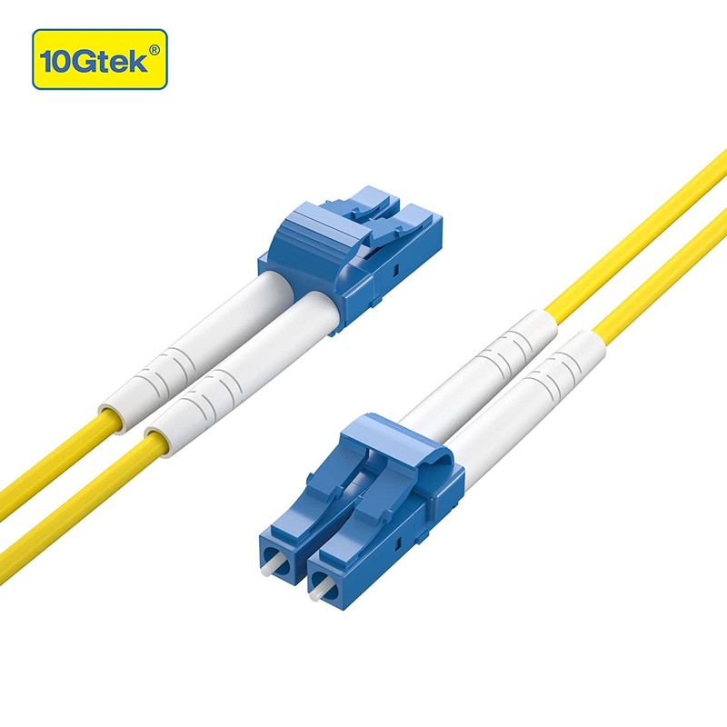 10Gtek Fiber Patch Cable - LC to LC OS2 10Gb/Gigabit