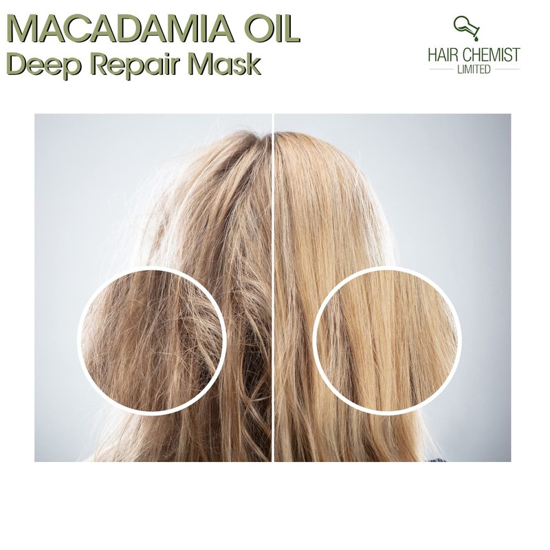 Hair Chemist Macadamia Oil Deep Repair Masque Net Wt. 8