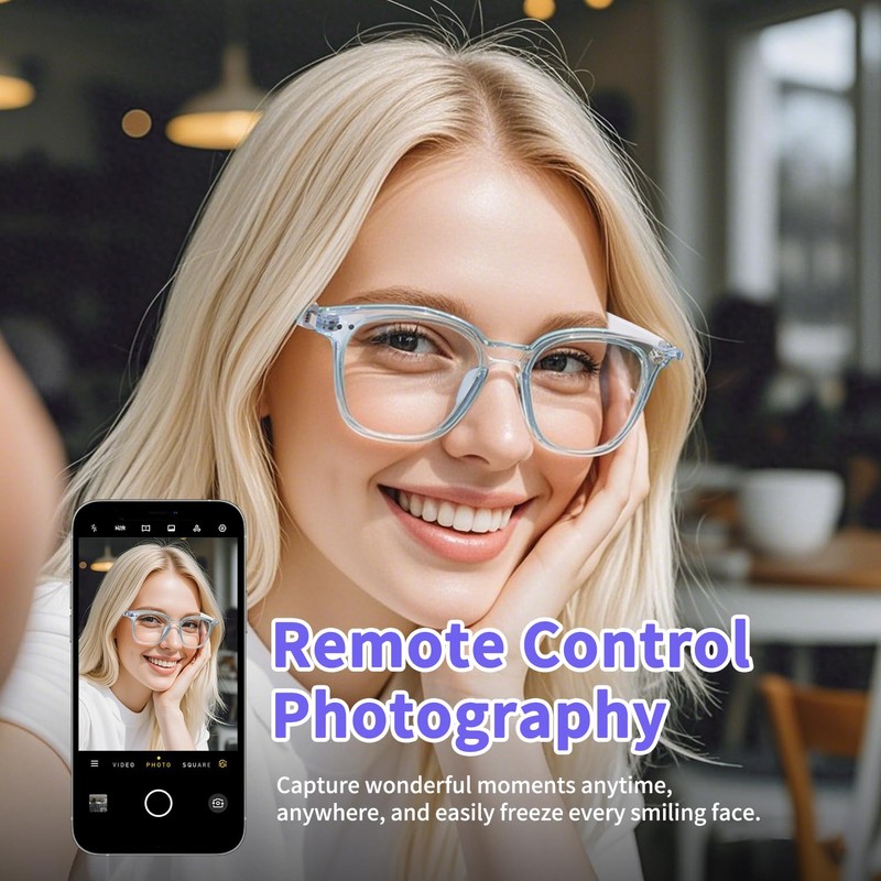 Tulbeys Women's Smart Glasses, brown