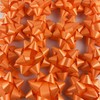 Worlds Orange Confetti Gift Bows Star Gift Bows for Christmas