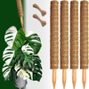 4 Pack 22 Inch Moss Poles, Stackable Moss Pole for