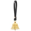 Leather Brass Wind Bell, Feng Shui Bell Good Luck Protection