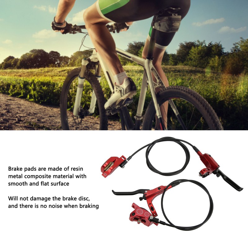 ZTTO MTB Bike 4 Piston Front Rear Hydraulic Disc Brake