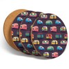 Destination Vinyl 4 Set - Fun Caravans Caravan Camping Coasters