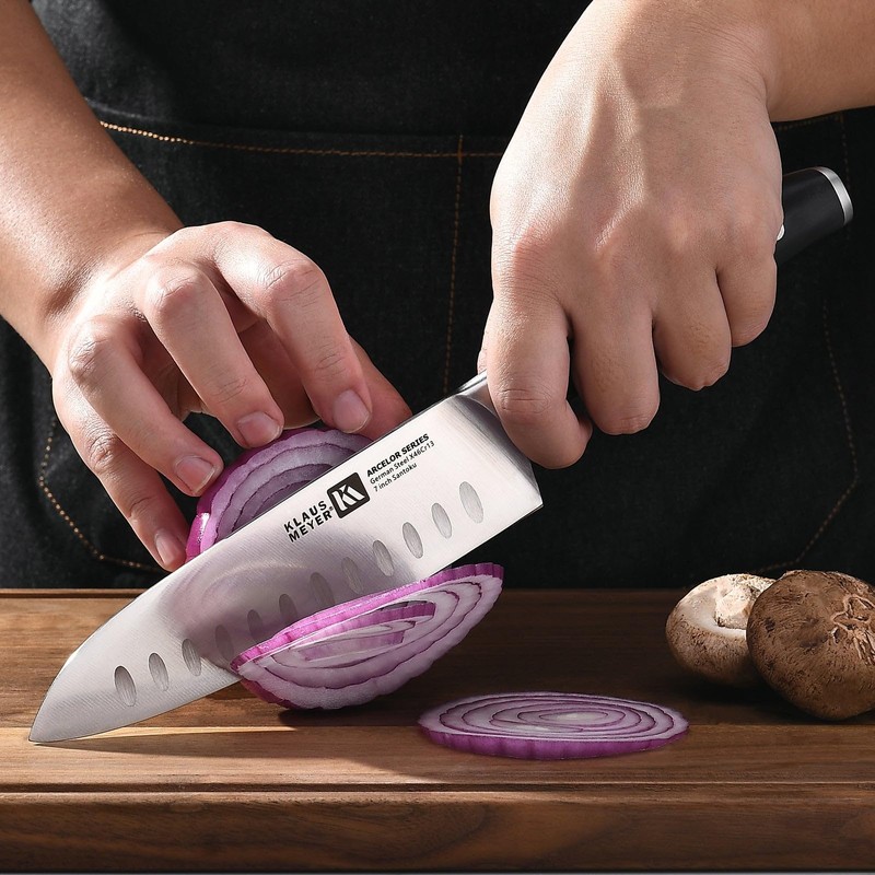 Klaus Meyer Arcelor Exclusive German Steel 7 inch Santoku Knife