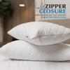 ACRALI HOME Quilted Pillow Protectors 2 Pack Zipped - 50x75
