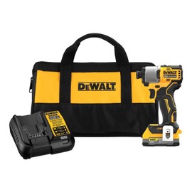 Dewalt DCF840E1 20V MAX Brushless Lithium-Ion 1/4 in. Cordless Impact Driver Kit (1.7 Ah)