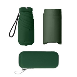 AUSDINAUTO Ultimate Design Umbrella | Compact and Portable Mini Umbrella with UV Protection,Style Meets Durability (Green)