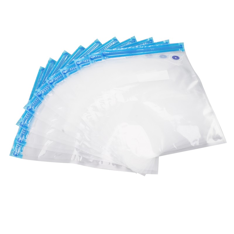 10Pcs Food Vacuum Bag Odorless Space Saving Vacuum Sealer Bag