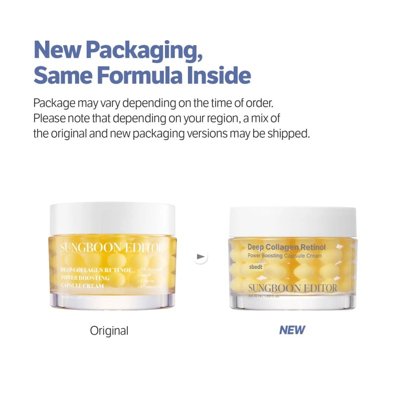 SUNGBOON EDITOR [SUNGBOON EDITOR]*renewal* Deep Collagen Retinol Power Boosting Capsule