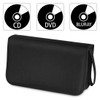 Hama CD wallet for storing 80 CDs/DVDs/Blu-rays, black,00033832