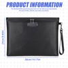 PRITOK Fireproof Document Bag: 36 x 25cm Fireproof Money Bag