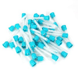 50 puntas de mezcla, punta de mezcla intraoral de goma de silicona de 8,9 CM, punta de mezcla desechable de proporción 1: 1