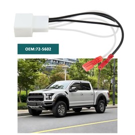 ECSiNG 2pcs Car Speaker Harness Plug Connector 72-5602 Compatible with Ford Compatible with Mazda Speaker