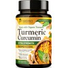 Turmeric Curcumin Supplement 1500mg - Organic Tumeric & BioPerine Black