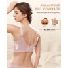 LEYSHE Wireless Support Bra Full Coverage Padded Push Up Wireless