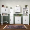 RiverRidge Monroe Two Door Wall Cabinet Over The Toilet Storage