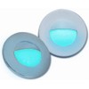 Replacement Boat Parts Blue & White LED Recess Mount Courtesy Light w/SS Cover