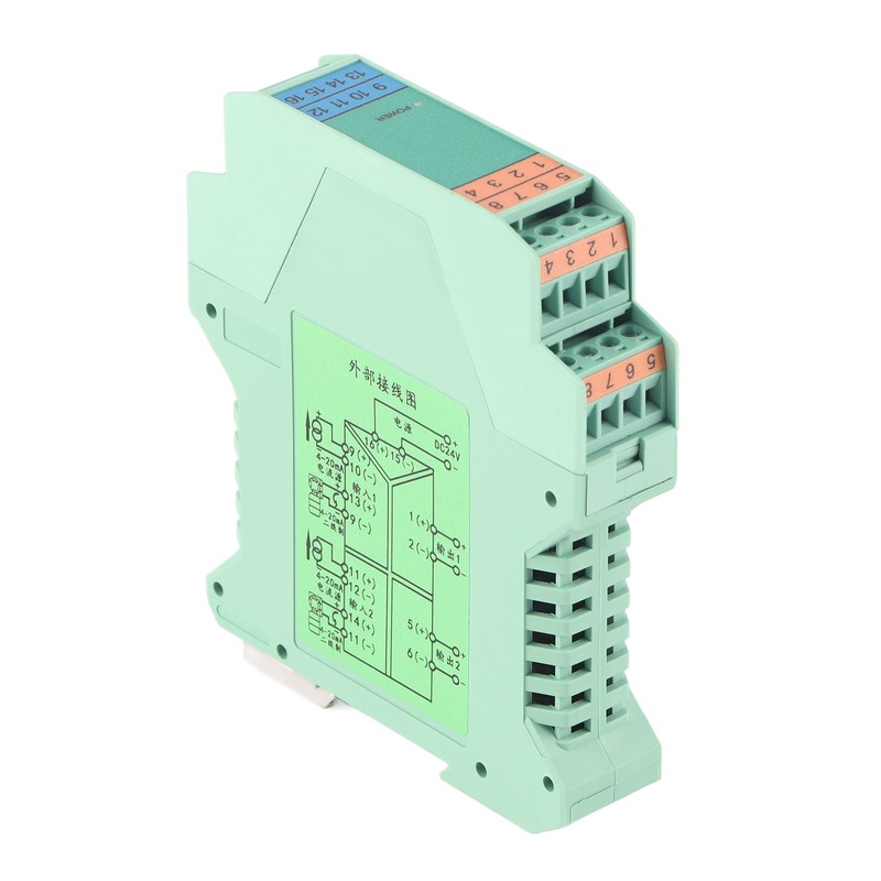 Current Signal Isolator 2 in 2 Out Signal Transmitter DC