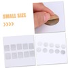WOONEKY 30pcs Eyeshadow Palette Stickers Metal Stickers for Matte Eyeshadow