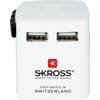 SKROSS WORLD USB CHARGER WEISS