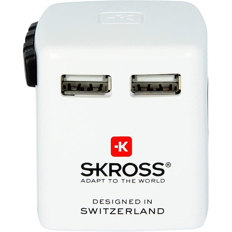 SKROSS WORLD USB CHARGER WEISS