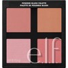 e.l.f. Cosmetics Powder Blush Palette, Four Blush Shades for Beautiful,