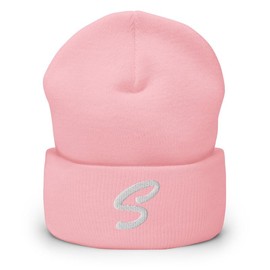 S LOGO Cuffed Beanie - Color: Spruce