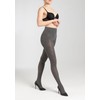 s.Oliver Cable Stitch Women's Tights Pack of 1, Dark grey