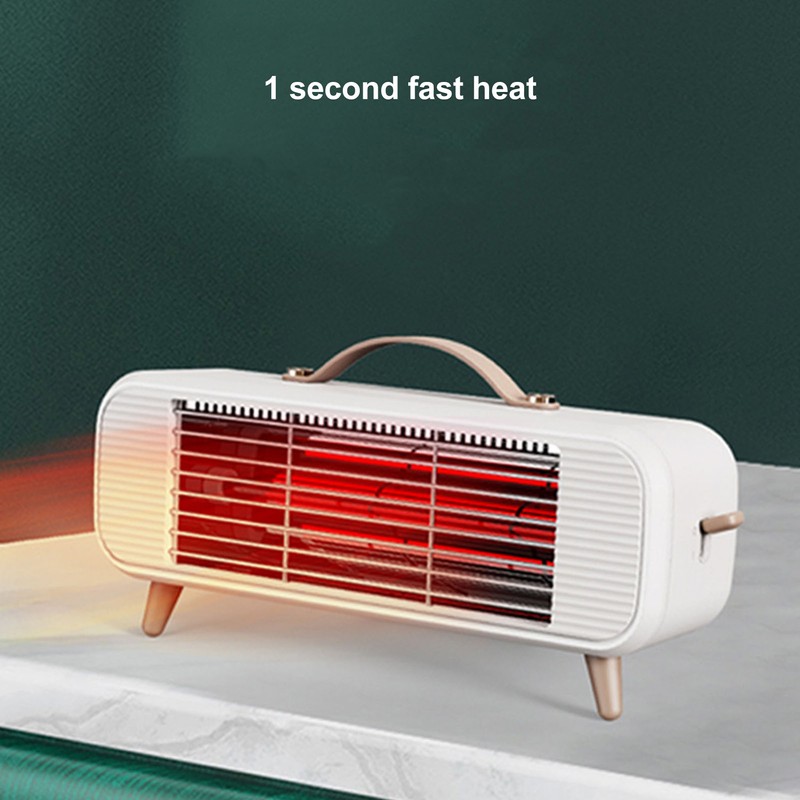Space Heater Fast Heating Compact Portable Versatile Desk Heater for
