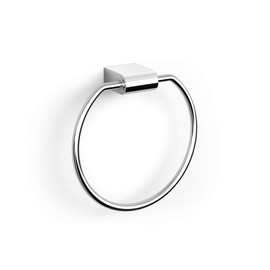 Zack Towel Ring, Stainless steel Silver