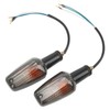 2Pcs Motorcycle Turn Signal Light Waterproof Super Bright for CB400