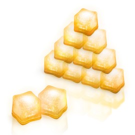 Windy City Novelties 12 pack LED Ice Cubes with Changing Lights (Yellow)