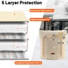 Homiton Backflow Preventer Insulation Cover (5°F) 5 Layer 24" W