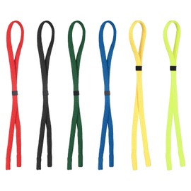 sourcing map 6pcs Glasses Strap Adjustable Sunglasses String Nylon Sunglasses Holder Strap Eyewear Retainer Lanyards String for Men Women Children, Multicolor